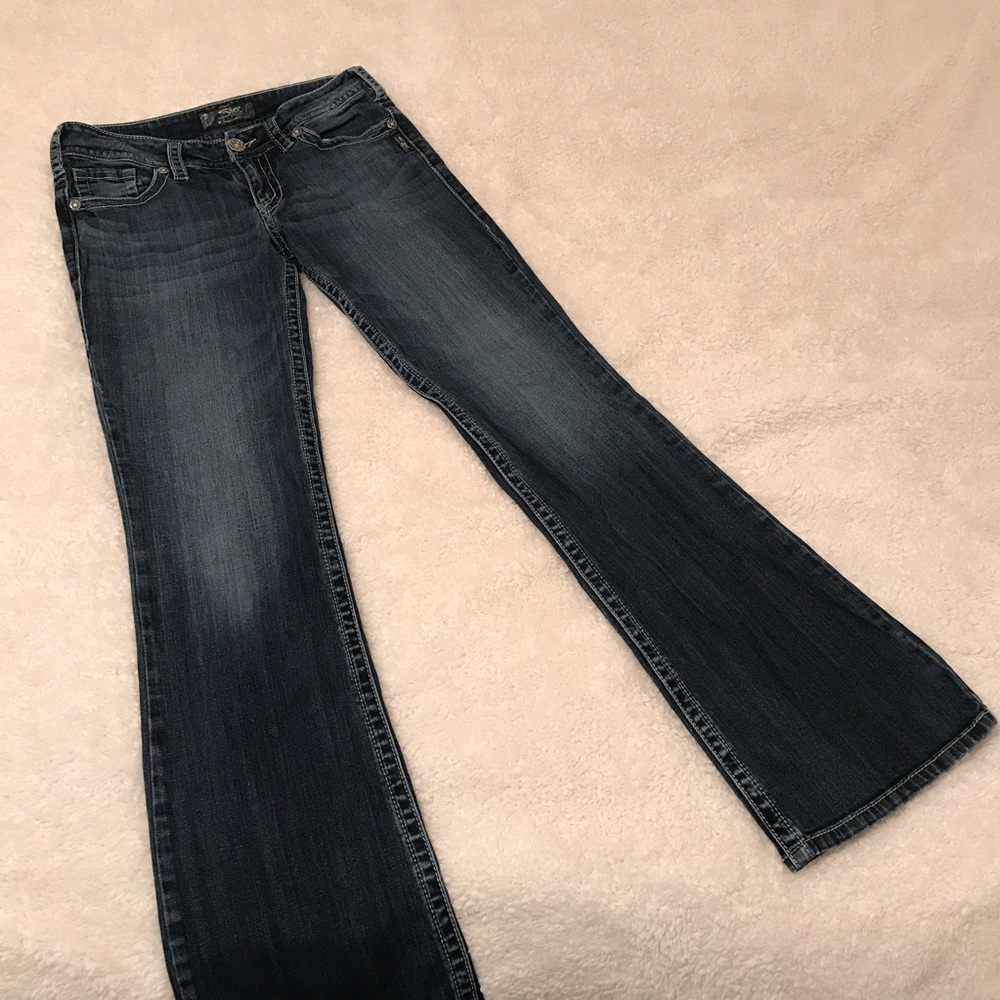 Silver Dark Wash Suki Jeans